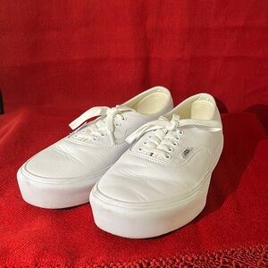 Leather Vans Platform